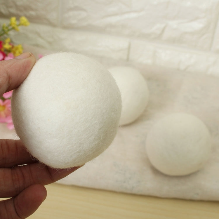 Laundry Clean Ball Reusable Natural Organic Laundry Fabric Softener Ball Premium Organic Wool Dryer Balls - Sponges, Cloths & Brushes by PMC TechLife | Online Shopping South Africa | PMC TechLife | Buy Now Pay Later Mobicred