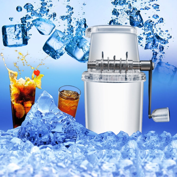 Small Household Manual Ice Crusher Multifunctional DIY Hand-Cranked Ice Machine - Stirrer & Squeezer by PMC TechLife | Online Shopping South Africa | PMC TechLife