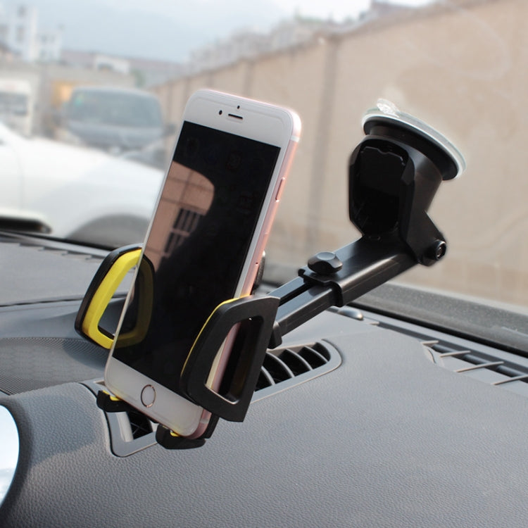 Car Phone Holder Car Air Outlet Mobile Phone Holder Suction Cup Navigation Instrument Panel General, Style:2 in 1(Gray) - free shipping - PMC TechLife - Order now!