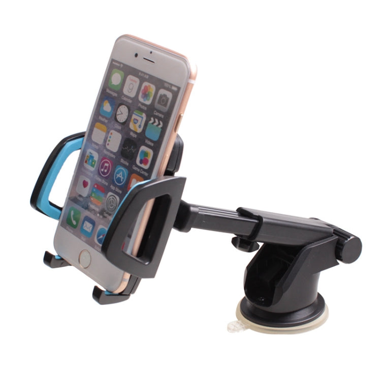 Car Phone Holder Car Air Outlet Mobile Phone Holder Suction Cup Navigation Instrument Panel General, Style:3 in 1(Blue) - Car Holders by PMC TechLife | Online Shopping South Africa | PMC TechLife