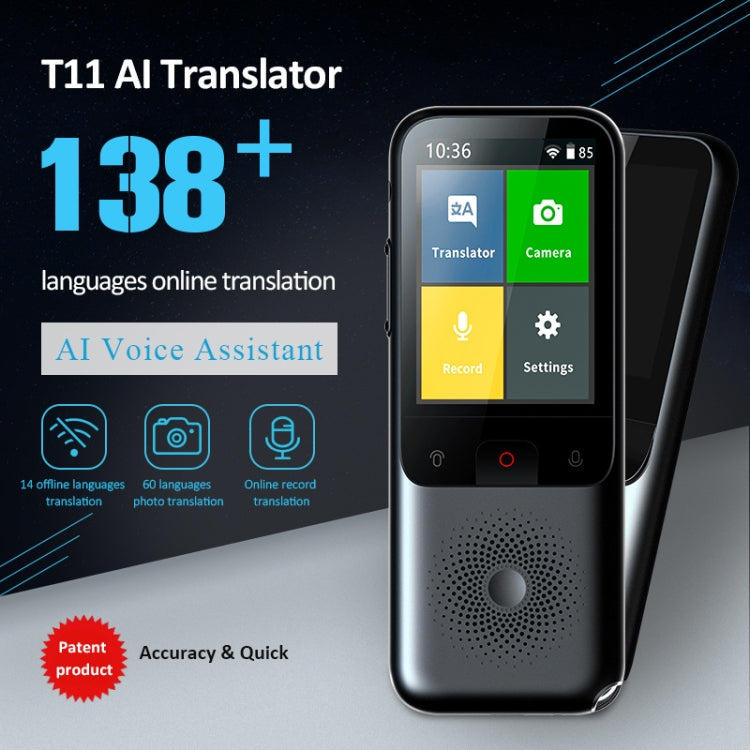 T11 Intelligent Voice Translator WIFI Artificial Intelligence Language Translation -  by PMC TechLife | Online Shopping South Africa | PMC TechLife