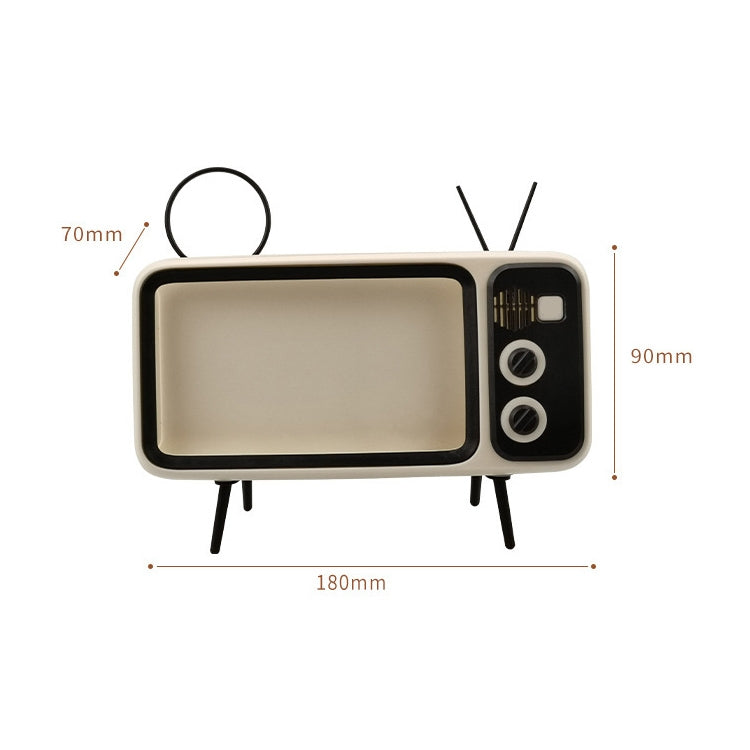 Q02 Retro Desktop Lazy Live TV Phone Holder for 4.7~6.2 inch Display Mobile Phone(Brown) - Desktop Holder by PMC TechLife | Online Shopping South Africa | PMC TechLife