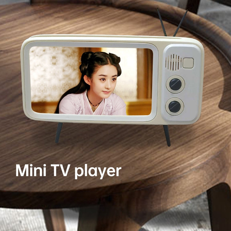Q02 Retro Desktop Lazy Live TV Phone Holder for 4.7~6.2 inch Display Mobile Phone(Brown) - Desktop Holder by PMC TechLife | Online Shopping South Africa | PMC TechLife