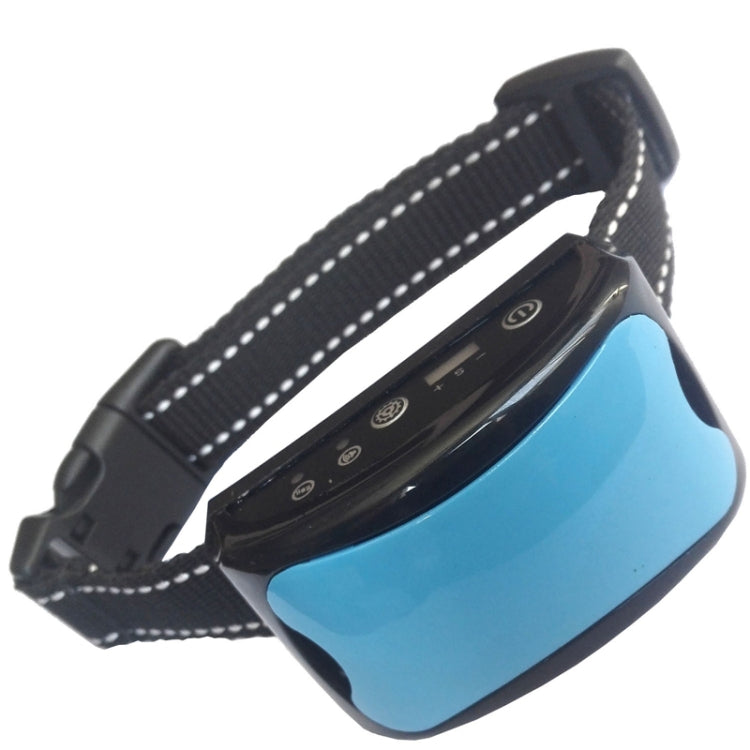 Rechargeable Waterproof Intelligent Identification Automatic Lock Bark Stop(Sky Blue) - Training Aids by PMC TechLife | Online Shopping South Africa | PMC TechLife