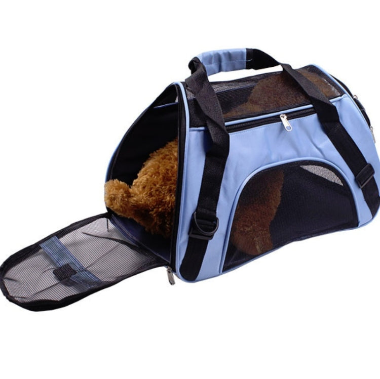 Portable Pet Backpack Dog Go Out Messenger Folding Bag Pet Supplies, Specification: Small(Pink) - Pet Bags by PMC TechLife | Online Shopping South Africa | PMC TechLife