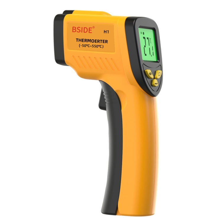 BSIDE H1 550 Degree Celsius Infrared Thermometer Handheld Non-Contact Thermometer - Thermostat & Thermometer by BSIDE | Online Shopping South Africa | PMC TechLife | Buy Now Pay Later Mobicred