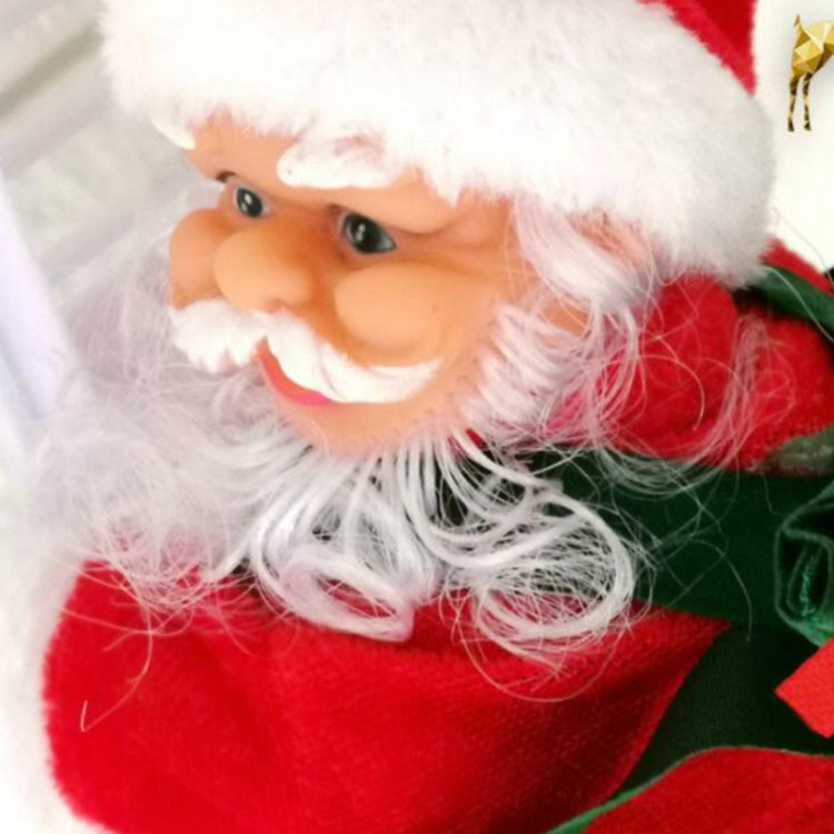 Electric Santa Claus Toy Christmas Children Gift Decoration, Specification: Red Ladder - Ornaments by PMC TechLife | Online Shopping South Africa | PMC TechLife