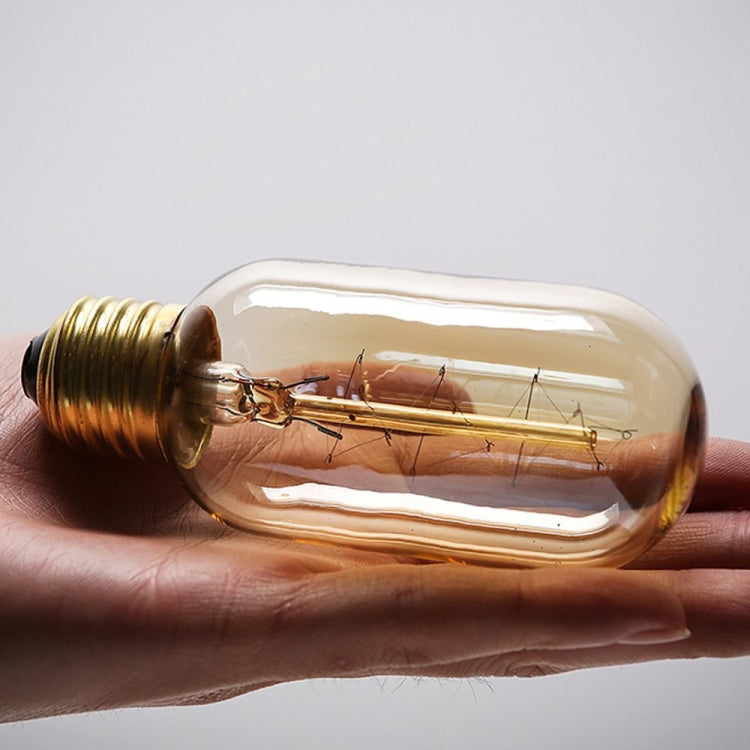 E27 40W Retro Edison Light Bulb Filament Vintage Ampoule Incandescent Bulb, AC 220V(A19 Spirai) - Retro Lights by PMC TechLife | Online Shopping South Africa | PMC TechLife