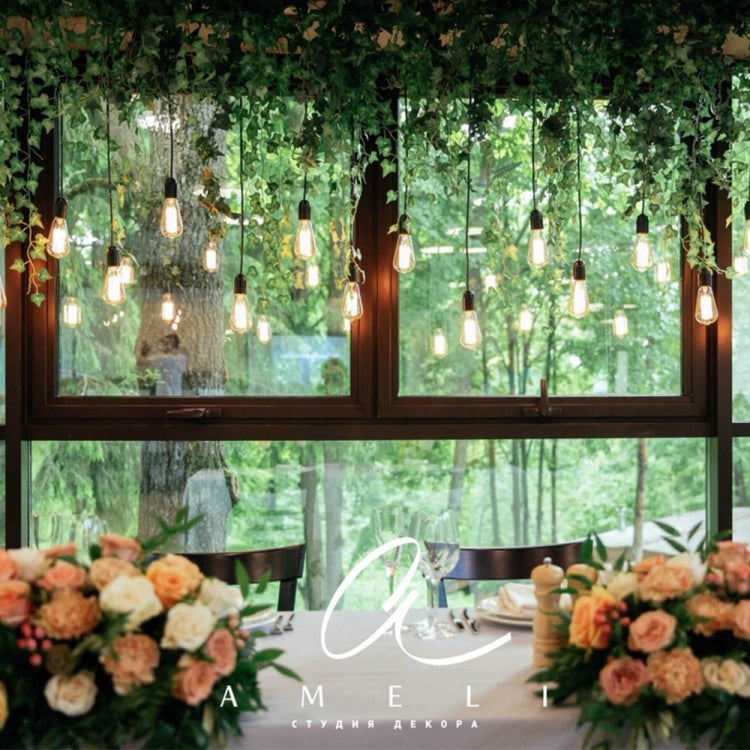 E27 40W Retro Edison Light Bulb Filament Vintage Ampoule Incandescent Bulb, AC 220V(G80 Filament) - Retro Lights by PMC TechLife | Online Shopping South Africa | PMC TechLife