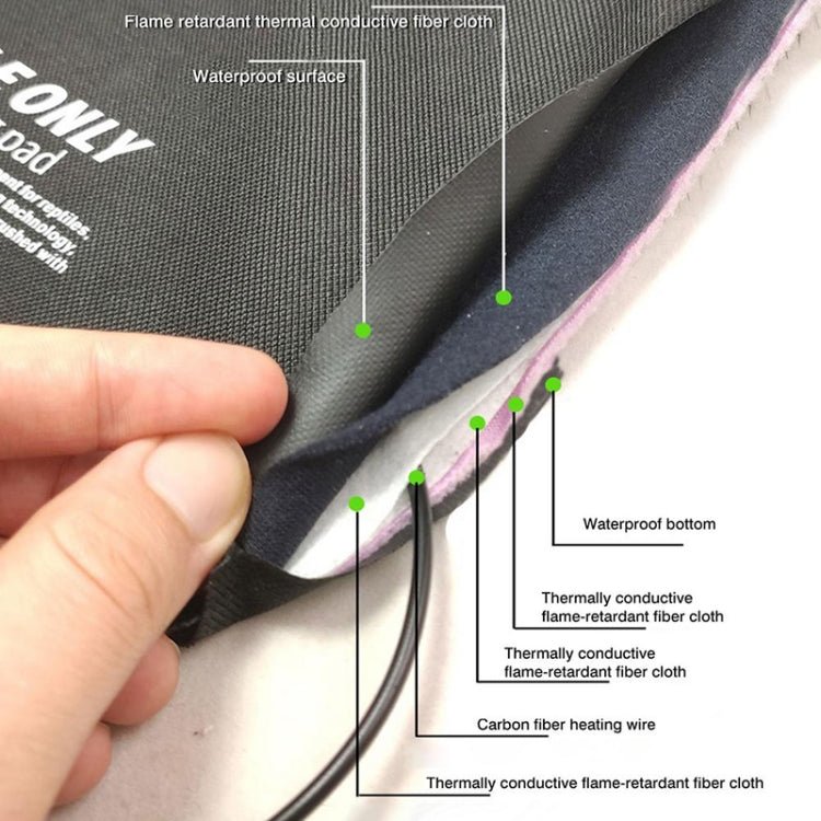 Knowing Climbing Pet Thermostat Time Switch Thermostatic Waterproof USB Heating Pad, Specification: Without Switch, Size:S - free shipping - PMC TechLife - Order now!