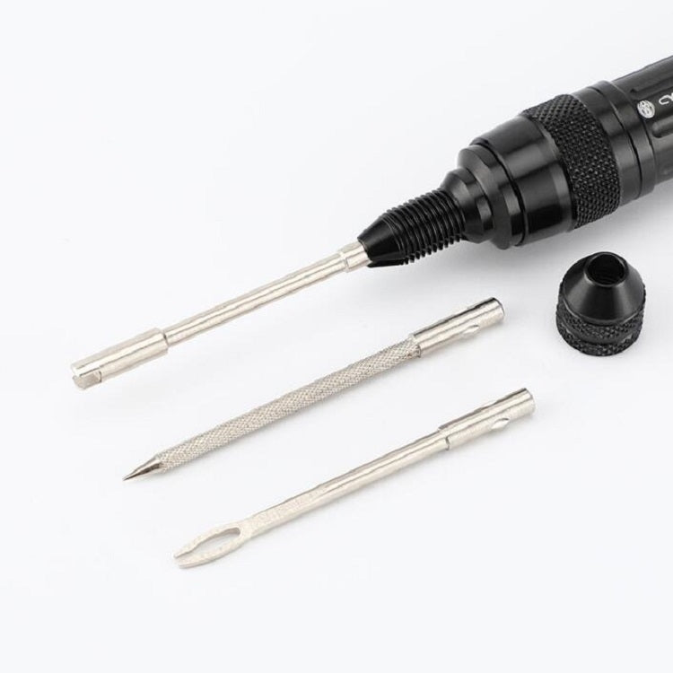 CYCLINGBOX Mountain Bike Vacuum Aluminum Alloy Tire Repair Tool Bicycle Repair Integrated Storage Design Tool(Silver) - free shipping - PMC TechLife - Order now!