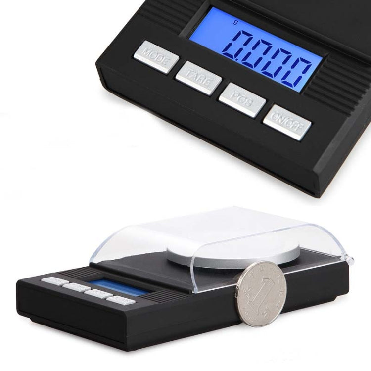 50g/0.001g High-Precision Portable Jewelry Scale  Mini Electronic Scale Precision Carat Electronic Scale - Jewelry Scales by PMC TechLife | Online Shopping South Africa | PMC TechLife | Buy Now Pay Later Mobicred