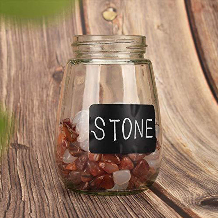 Removable Writing Chalkboard Sticker Home Kitchen Supplies Label, Size: 3.5x5.5cm(I-01) - Printer Paper & Stickers by PMC TechLife | Online Shopping South Africa | PMC TechLife