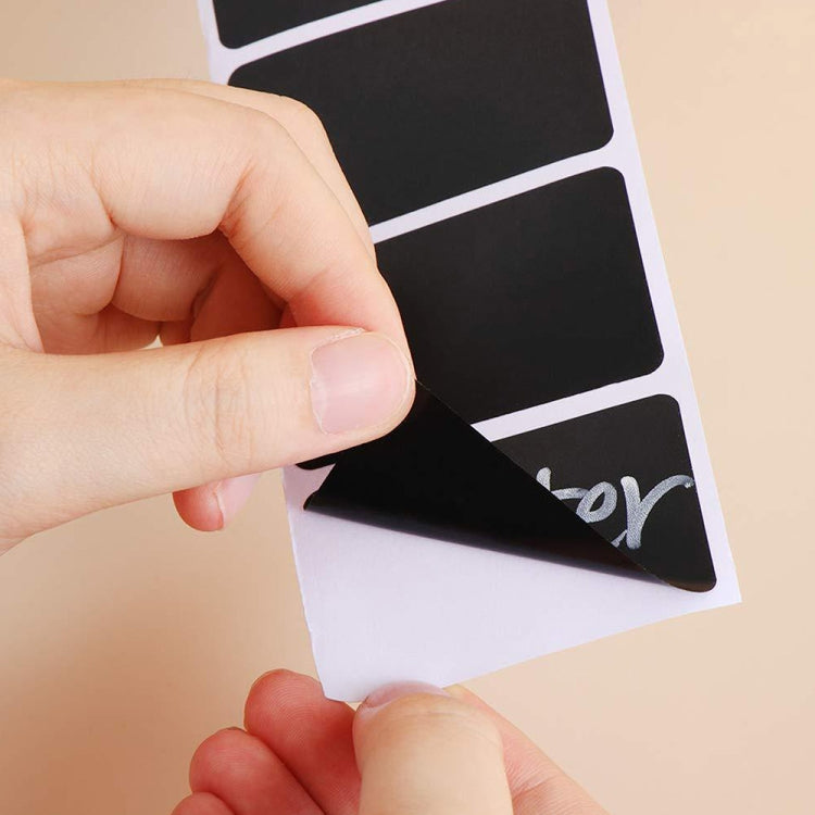Removable Writing Chalkboard Sticker Home Kitchen Supplies Label, Size: 3.5x5.5cm(I-01) - Printer Paper & Stickers by PMC TechLife | Online Shopping South Africa | PMC TechLife