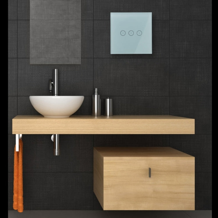 Wifi Wall Touch Panel Switch Voice Control Mobile Phone Remote Control, Model: Black 2 Gang (Zero Firewire Wifi ) - Smart Switch by PMC TechLife | Online Shopping South Africa | PMC TechLife