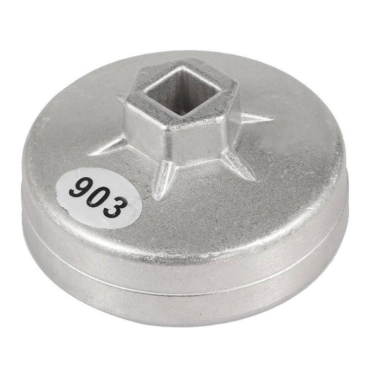 903 74mm 14 Flute Aluminum Oil Filter Wrench Socket Remover Tool for BMW AUDI Benz - Hand Tool Sets by PMC TechLife | Online Shopping South Africa | PMC TechLife