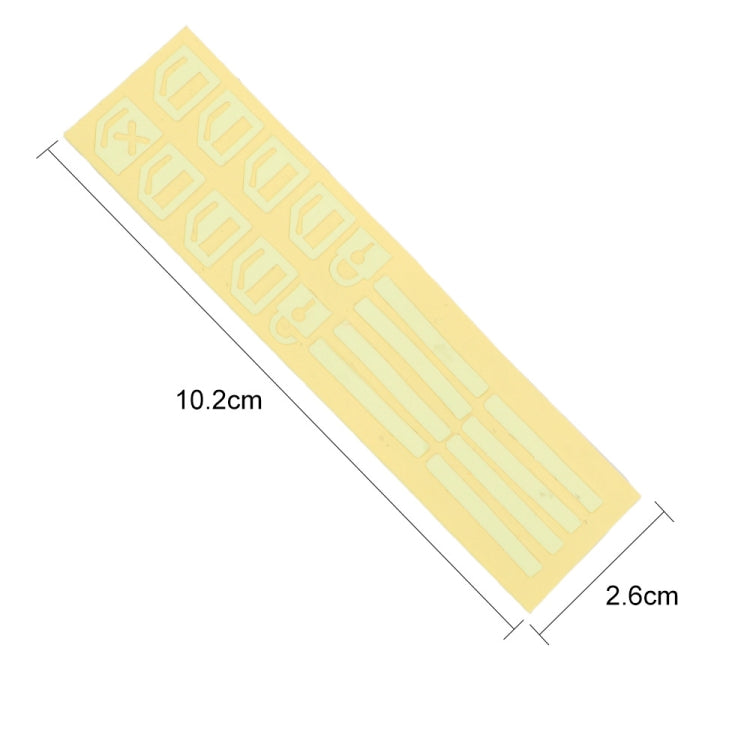 Car Window Sticker Lifter Modified Sticker Car Luminous Switch Car Window Button Car Sticker(Luminous Orange) - free shipping - PMC TechLife - Order now!