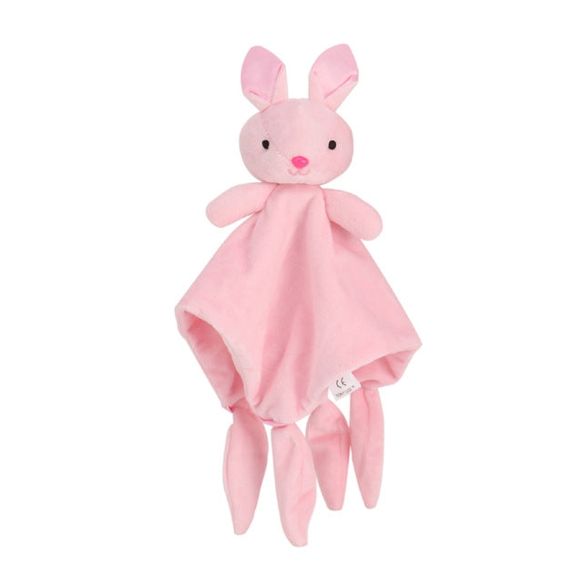 Soft Infant Crib Bed Stroller Toy Spiral Baby Toys For Newborns Car Seat Educational Rattle Baby Towel Education Toys(pink rabbit) - Baby Toys by PMC TechLife | Online Shopping South Africa | PMC TechLife