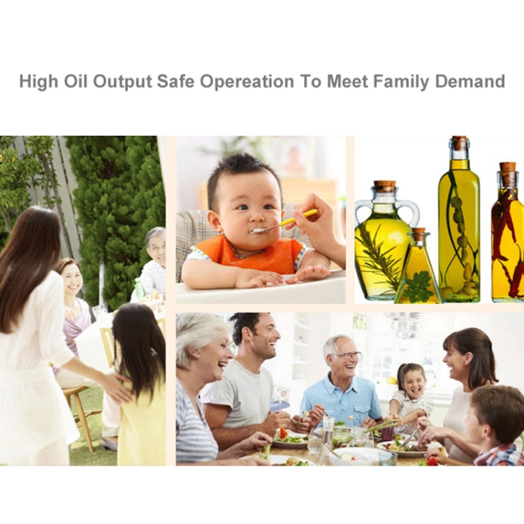 Manual Peanut Nuts Seeds Oil Press Expeller Oil Extractor Machine(Silver) - Stirrer & Squeezer by PMC TechLife | Online Shopping South Africa | PMC TechLife