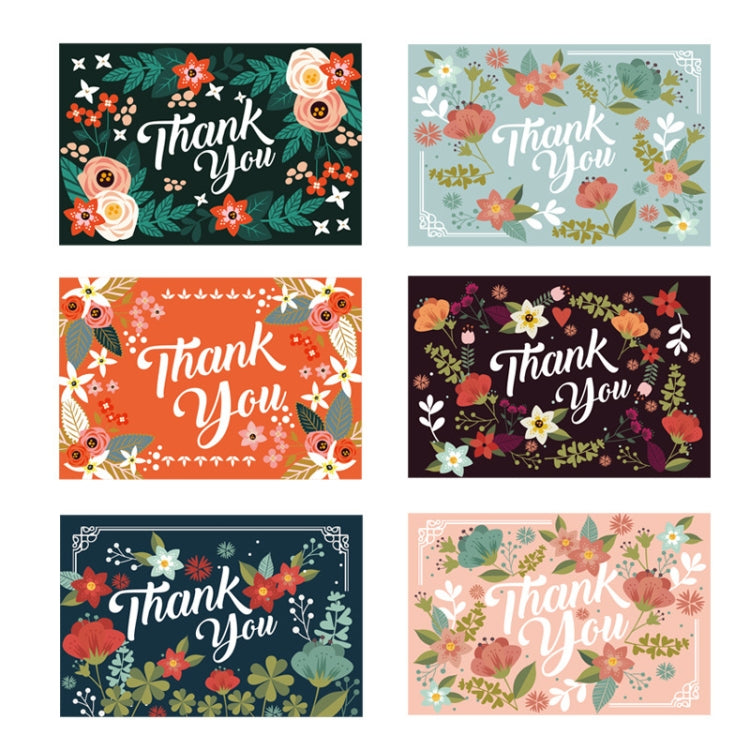 6pcs / Set Christmas Gift Greeting Card Holiday Greeting Message Card(Thank You Greeting Card) - Cards & Invitations by PMC TechLife | Online Shopping South Africa | PMC TechLife