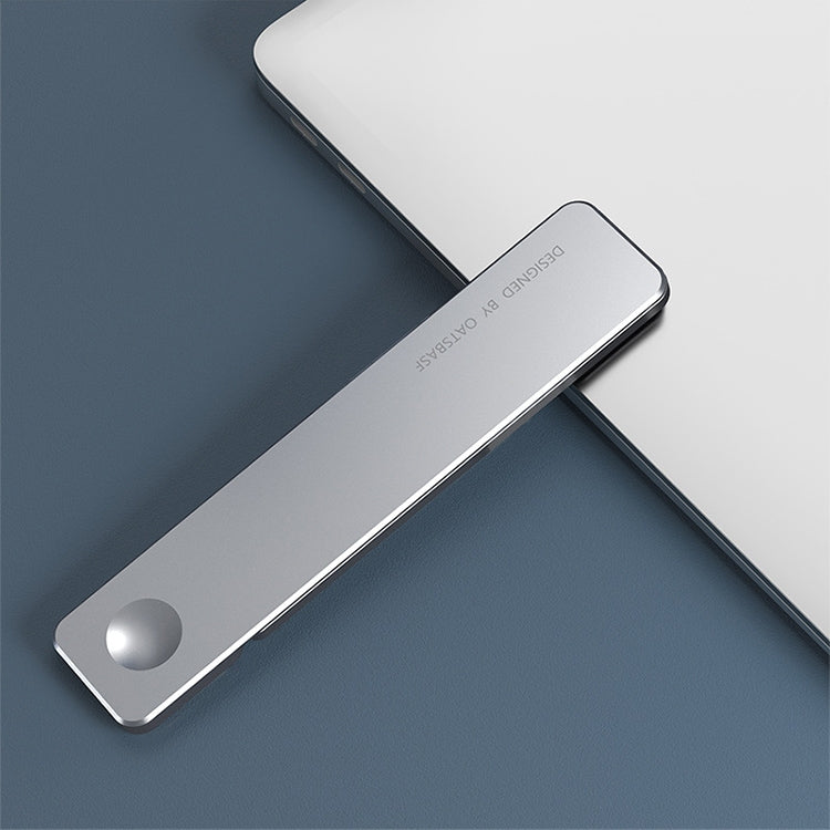 Oatsbasf  Mobile Phone Computer Sync Screen Aluminum Alloy Bracket Computer Expansion Bracket(Silver) - Hand-Sticking Bracket by OATSBASF | Online Shopping South Africa | PMC TechLife