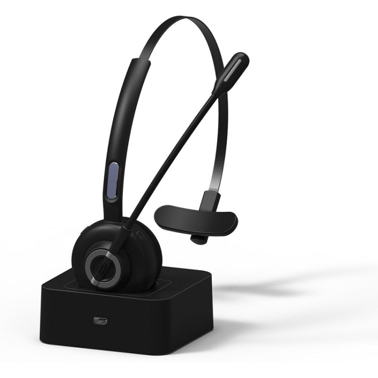 M97 Bluetooth 5.0 Headset Mono Bluetooth Earphone With Charging Base - Headset & Headphone by PMC TechLife | Online Shopping South Africa | PMC TechLife