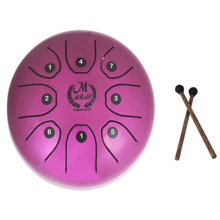 MEIBEITE 5.5-Inch C-Tune Sanskrit Drum Steel Tongue Empty  Worry-Free Drum(Purple) - Percussion Accessories by MEIBEITE | Online Shopping South Africa | PMC TechLife | Buy Now Pay Later Mobicred