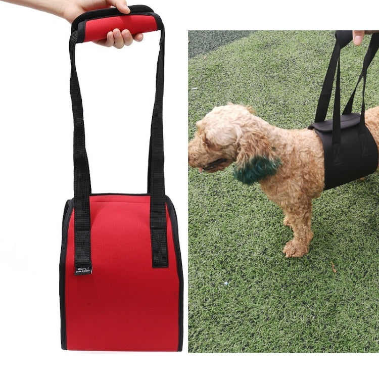 HCPET F1905 Disabled Dogs Assistive Belts Elderly Dogs Walking Assisted Leashes Pet Supplies, Size: S(Red) - Leashes by PMC TechLife | Online Shopping South Africa | PMC TechLife