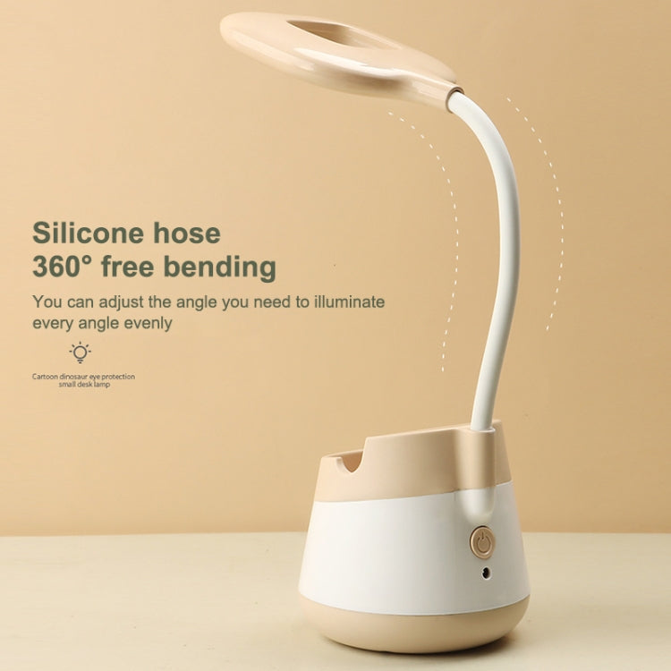 USB Charging LED Desk Light Eye Protection Lamp with Pen Holder and Phone Holder(CS276-4 Black) -  by PMC TechLife | Online Shopping South Africa | PMC TechLife