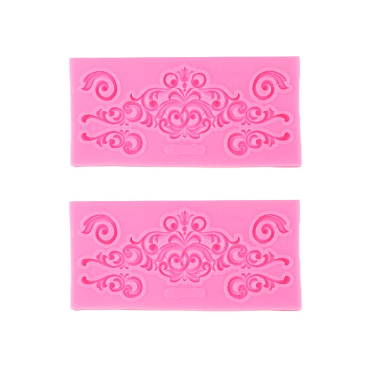 2 PCS Fondant Cake Silicone Mold Hollow Embossed Border Frame Retro Photo Frame Mould(1 5th 17-153) - free shipping - PMC TechLife - Order now!