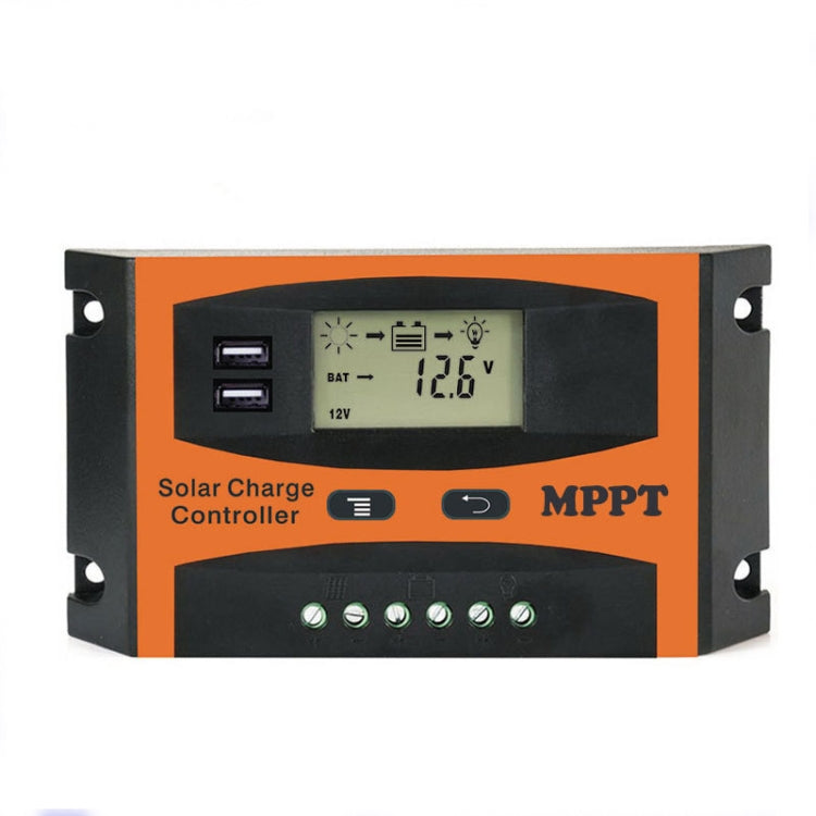 MPPT 12V/24V Automatic Identification Solar Controller With USB Output, Model: 60A - Others by PMC TechLife | Online Shopping South Africa | PMC TechLife
