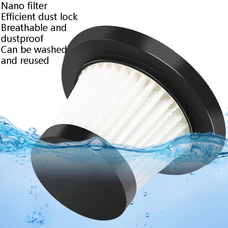 Car Handheld Portable Vacuum Cleaner Small Car Vacuum Cleaner Wireless Black Gray - Vacuum Cleaner by PMC TechLife | Online Shopping South Africa | PMC TechLife