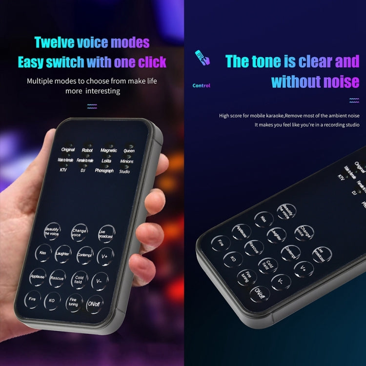 Universal Mini Sound Card Voice Changer For Mobile Phones And Computers - Live Sound Effects Processors by PMC TechLife | Online Shopping South Africa | PMC TechLife | Buy Now Pay Later Mobicred