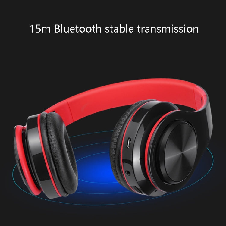 FG-69 Bluetooth Wireless Headset Subwoofer Mobile Computer Headset(Red) - Headset & Headphone by PMC TechLife | Online Shopping South Africa | PMC TechLife