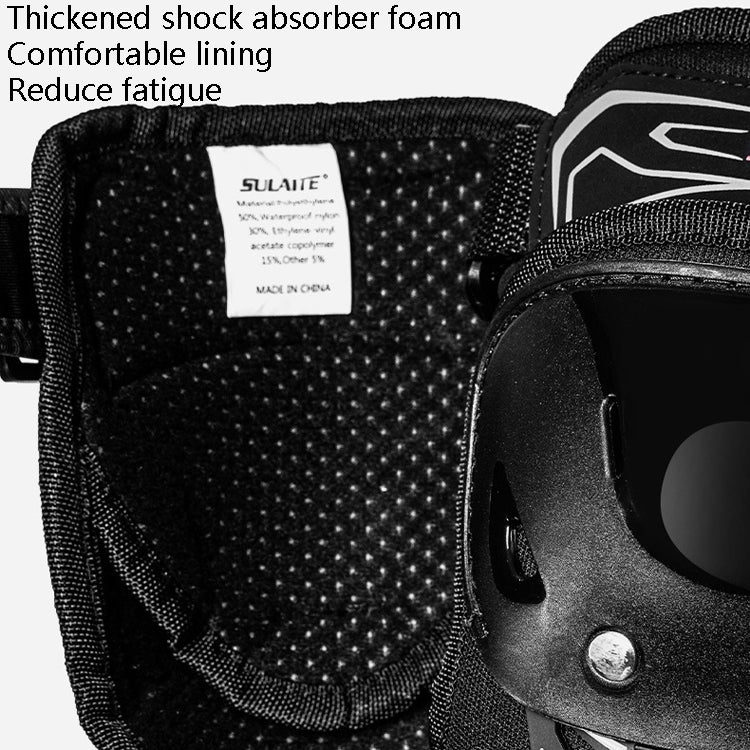 SULAITE Motorcycle Riding Protective Gear Four Seasons Anti-Fall Warm Windshield Rider Equipment, Knee Pads - Protective Gear by SULAITE | Online Shopping South Africa | PMC TechLife | Buy Now Pay Later Mobicred