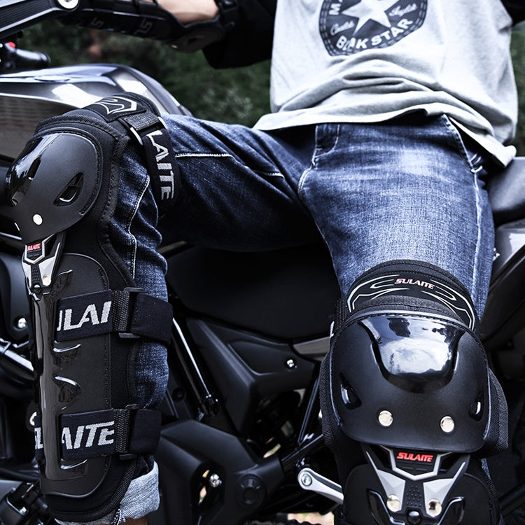 SULAITE Motorcycle Riding Protective Gear Four Seasons Anti-Fall Warm Windshield Rider Equipment, Knee Pads - Protective Gear by SULAITE | Online Shopping South Africa | PMC TechLife | Buy Now Pay Later Mobicred