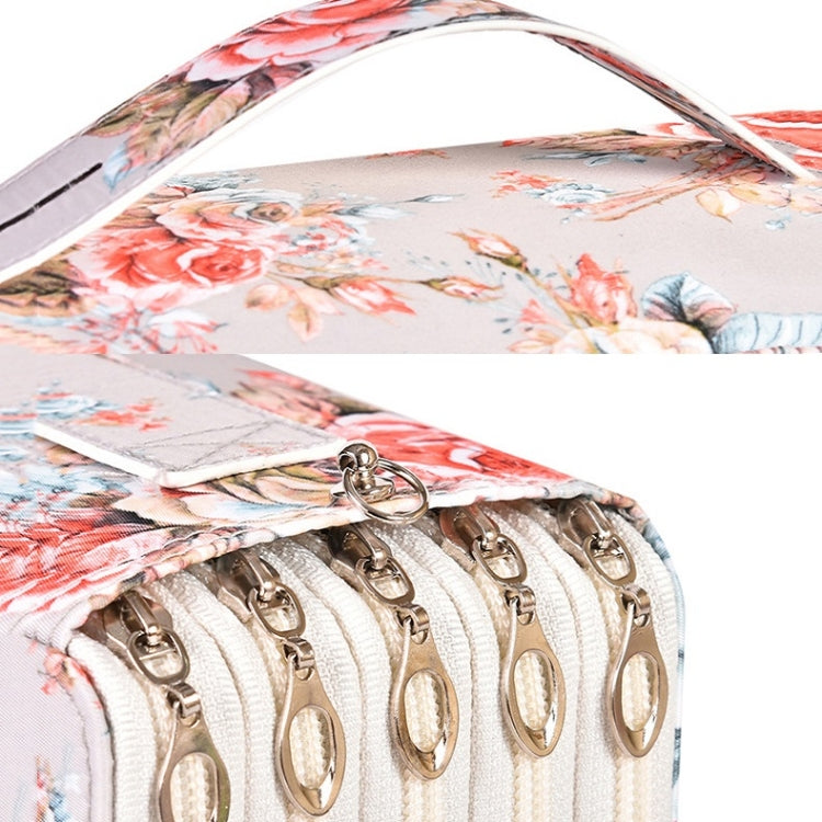 252 Holes Art Sketching Brush Colorful Lead Storage Large Capacity Portable Pencil Case(Blue) - File Folder by PMC TechLife | Online Shopping South Africa | PMC TechLife