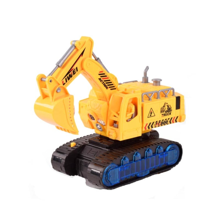 Children Light And Music Simulation Electric Excavator Car Toy, Style: Engineering Vehicle - free shipping - PMC TechLife - Order now!
