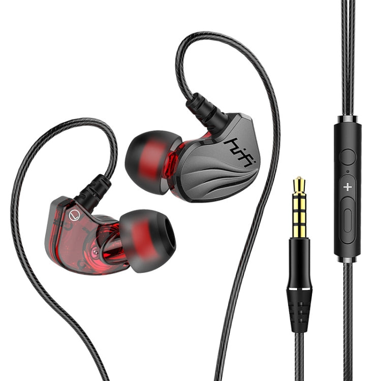 In-Ear Earphone Bass Mobile Phone Game Sports Wired Headset(Black) - In Ear Wired Earphone by PMC TechLife | Online Shopping South Africa | PMC TechLife