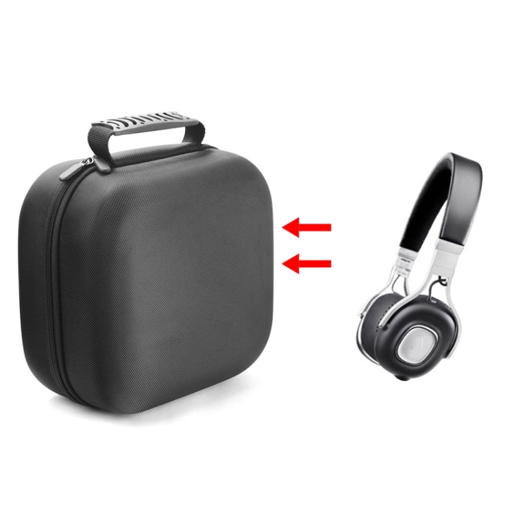 2 PCS HIFI Wire-Controlled On-Ear Headset Bag For Denon AH-MM200(Black) - Other Accessories by PMC TechLife | Online Shopping South Africa | PMC TechLife
