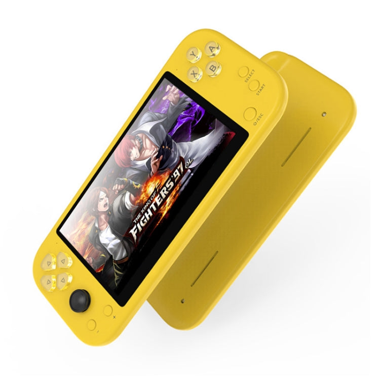 X20 LIFE Classic Games Handheld Game Console with 5.1 inch Screen & 8GB Memory, Support HDMI Output(Yellow) - free shipping - PMC TechLife - Order now!
