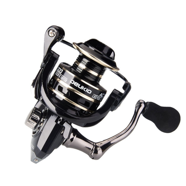 DEUKIO Fishing Wheel AC Sea Otter Fishing Supplies With All Metal Rocker, Specification: AC7000 - Fishing Reels by DEUKIO | Online Shopping South Africa | PMC TechLife | Buy Now Pay Later Mobicred