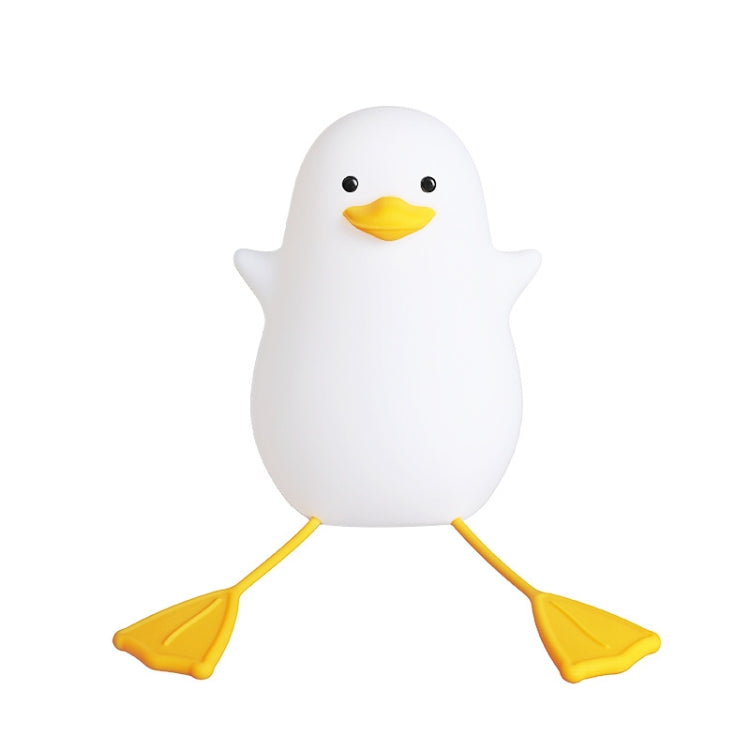 Silicone LED Night Light Mobile Phone Holder(Yellow Mouth) - Desktop Holder by PMC TechLife | Online Shopping South Africa | PMC TechLife