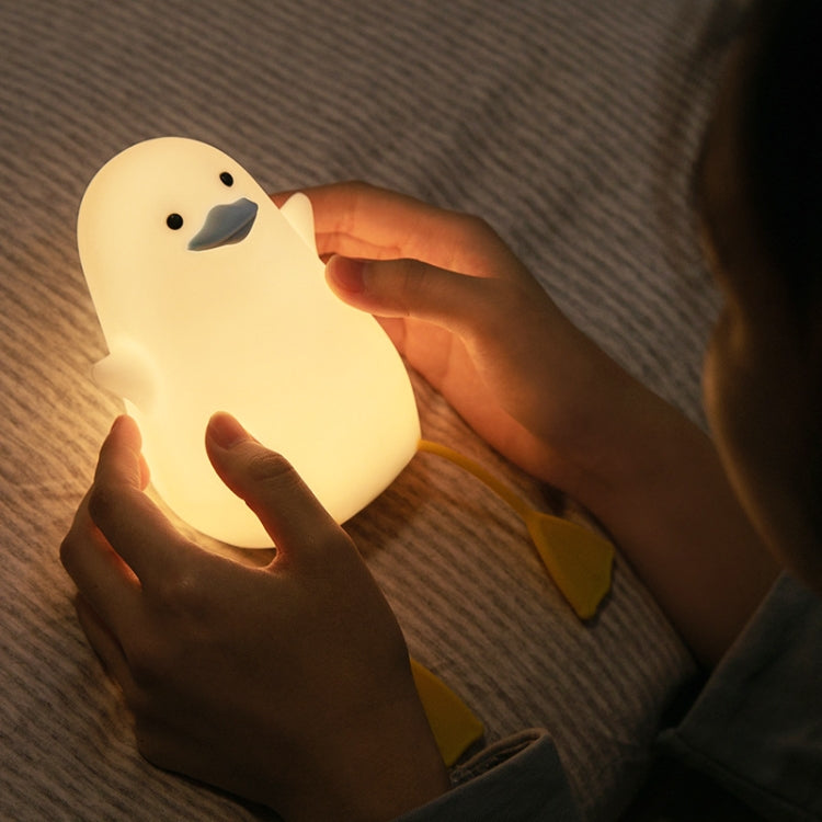 Silicone LED Night Light Mobile Phone Holder(Yellow Mouth) - Desktop Holder by PMC TechLife | Online Shopping South Africa | PMC TechLife
