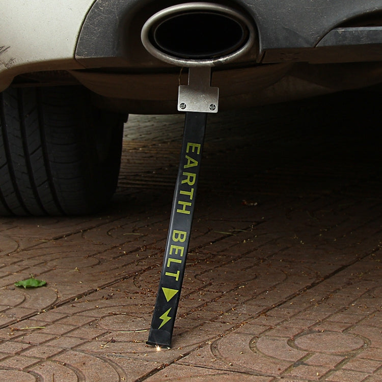 2 PCS P116 Car Electrostatic Belt Eliminator Hanging Grounding Chain Metal Rubber Static Eliminator, Specification: Cars(Black) - Static Belt by PMC TechLife | Online Shopping South Africa | PMC TechLife