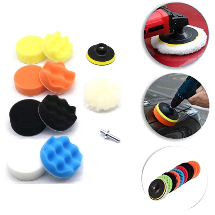 7 Inch 11 In 1 3-7 Inch Car Polishing and Waxing Sponge Plate Sponge Pad Set - free shipping - PMC TechLife - Order now!