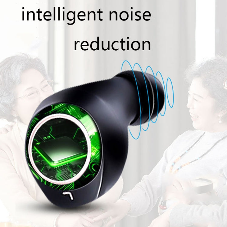 GM-305 Binaural Magnetic Rechargeable Hearing Aid Wireless Elderly Voice Amplifier (Flesh + Black) - Hearing Aids by PMC TechLife | Online Shopping South Africa | PMC TechLife
