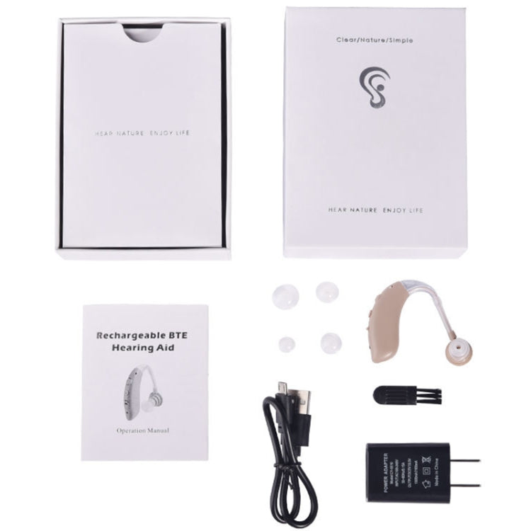 G25 Bluetooth Hearing Aid Elderly Sound Amplifier Sound Collector, Colour: US Plug(Skin Color) - Hearing Aids by PMC TechLife | Online Shopping South Africa | PMC TechLife