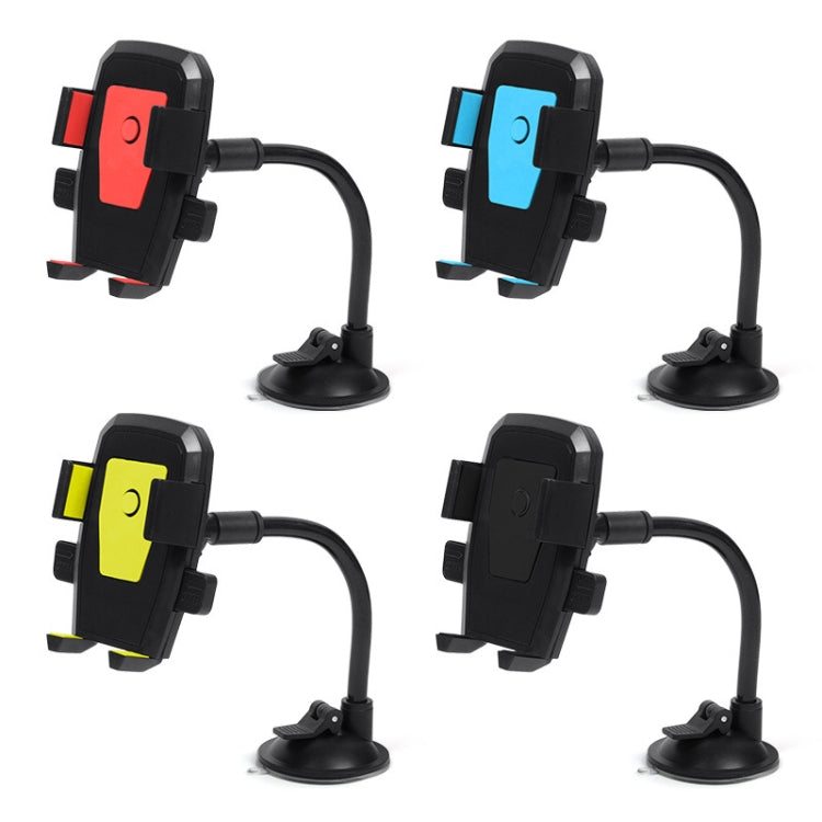 Car Windshield Automatic Lock Phone Holder(Black) - Car Holders by PMC TechLife | Online Shopping South Africa | PMC TechLife