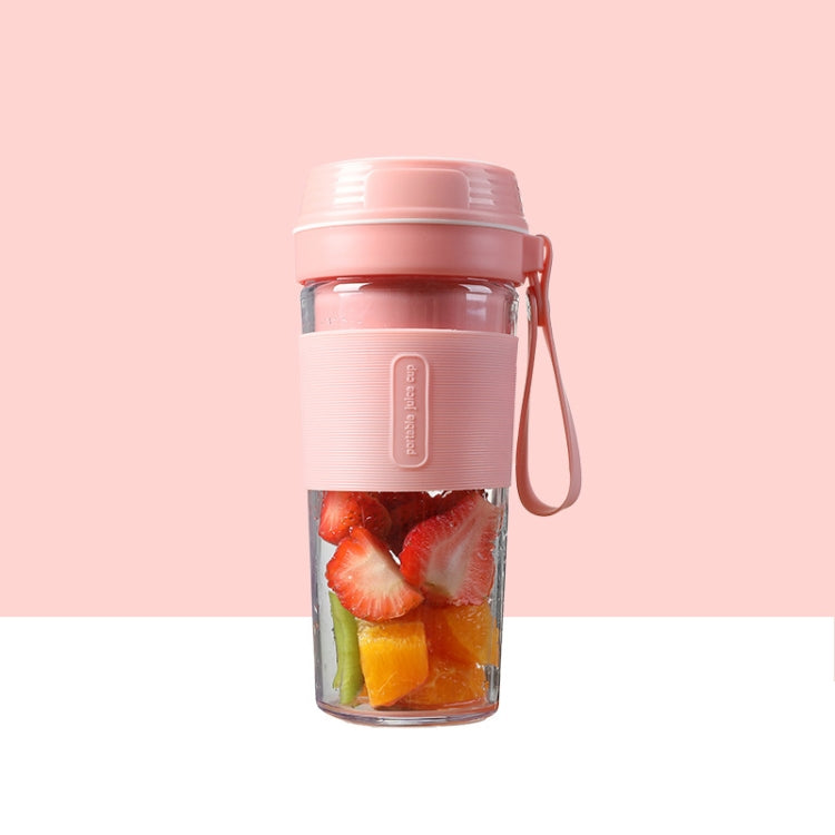 FS1300 Mini Juicer Home Portable Cooking Machine Student Juice Cup Juicer, Colour: Cherry Blossom Double Blade - free shipping - PMC TechLife - Order now!